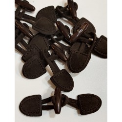 Alamares de criança - Castanho